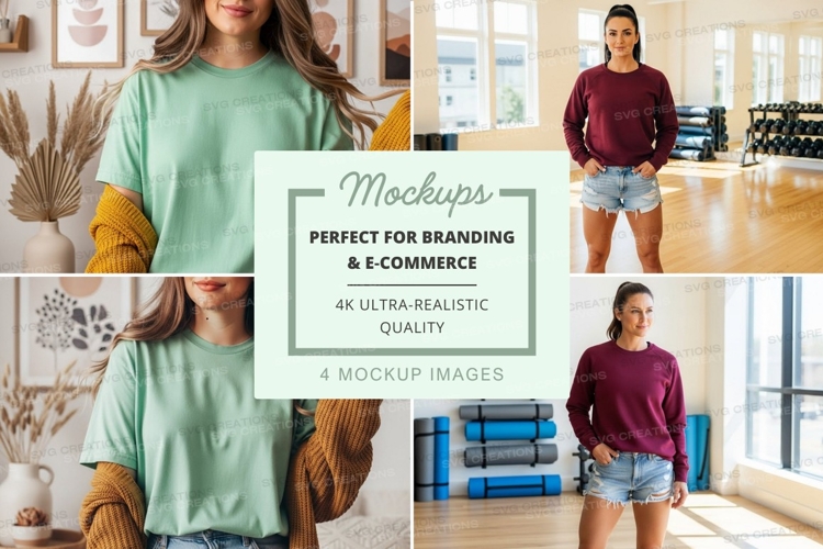 Sweatsuit Mockup Image 22