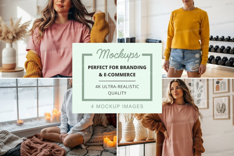 Casual loungewear mockup