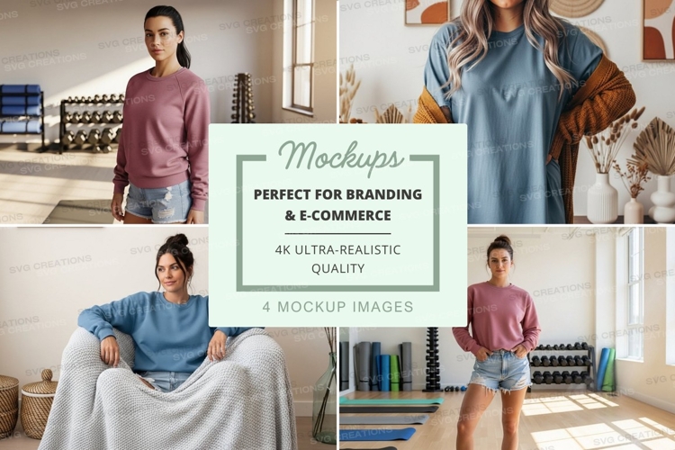 Sweatsuit Mockup Image 20