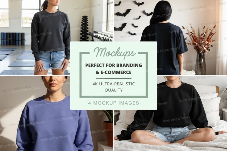 Sweatsuit Mockup Image 17