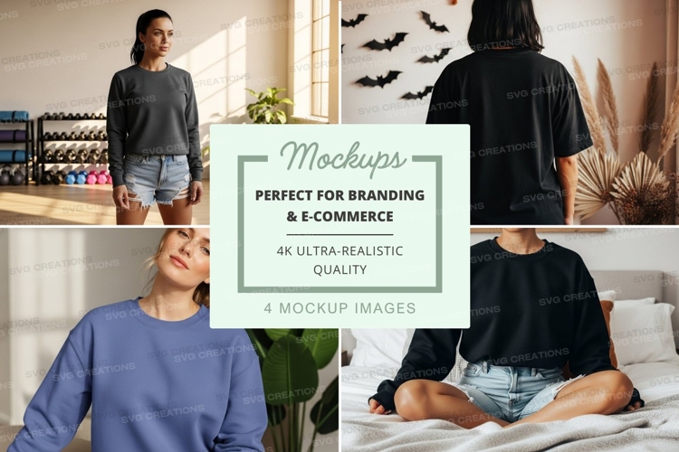 Sweatsuit Mockup Image 16