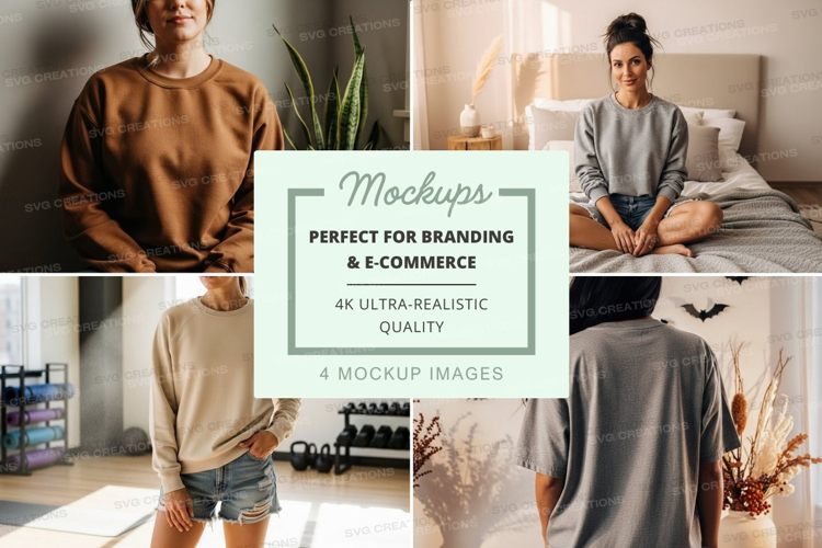 Casual loungewear mockup