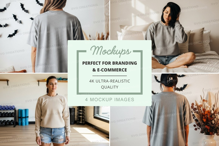 Casual loungewear mockup