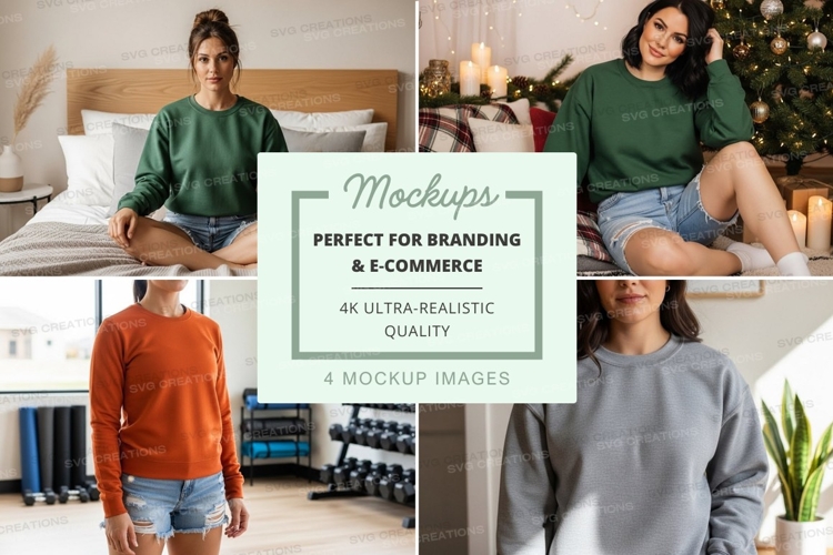 Sweatsuit Mockup Image 14