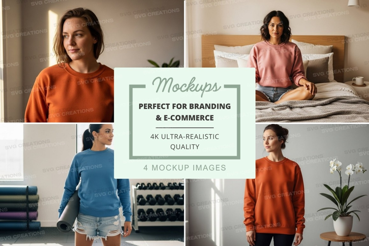 Relaxation and comfort mockup