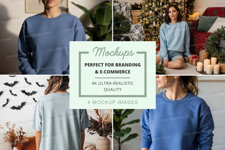 Cozy home decor mockup