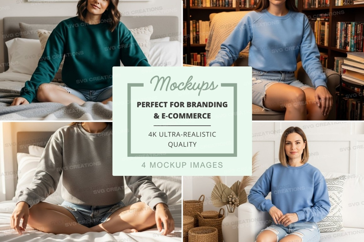 Casual loungewear mockup