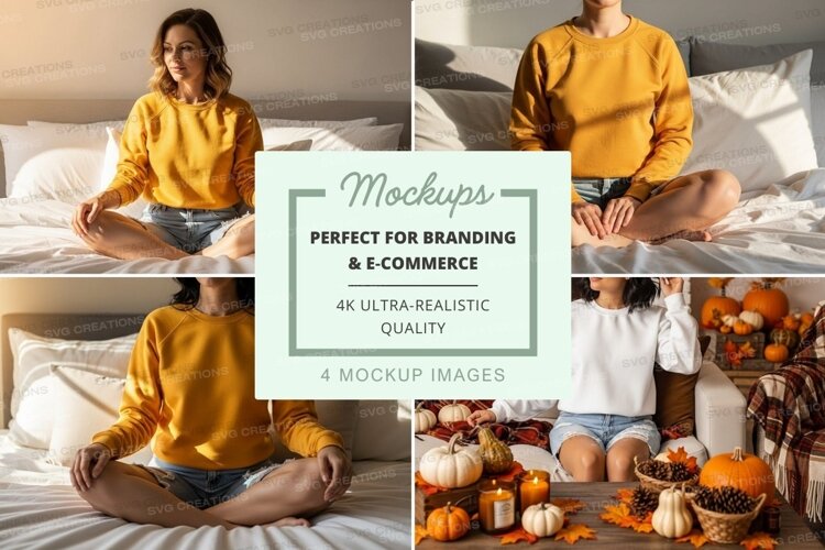 Cozy autumn morning mockup example image 1