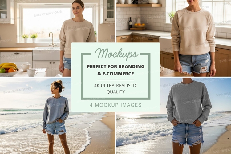 Sweatsuit Mockup Image 19