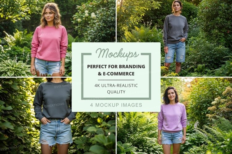 Group in garden mockup example image 1