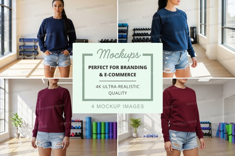 Sweatsuit Mockup Image 23