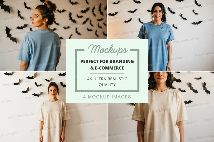 Women's t-shirt mockup