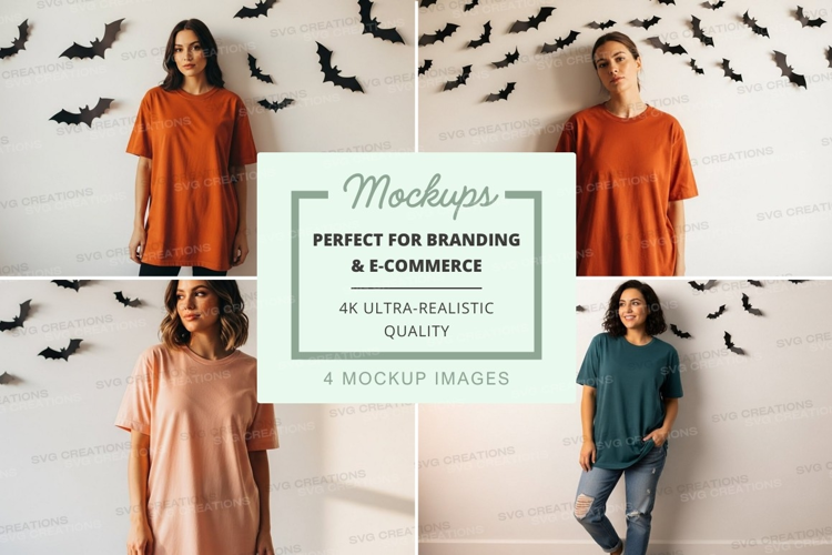 Casual t-shirts mockup