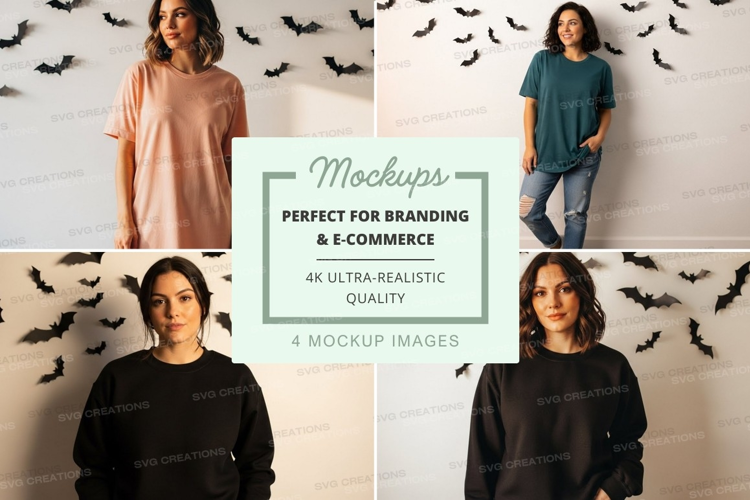 Casual t-shirts mockup