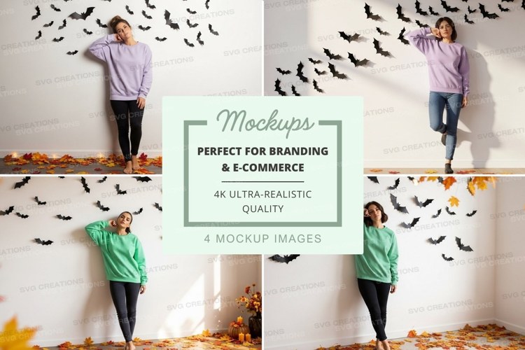 Halloween themed photo mockup