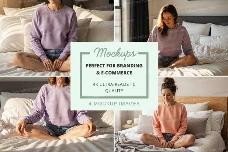 Relaxation and meditation mockup example image 1
