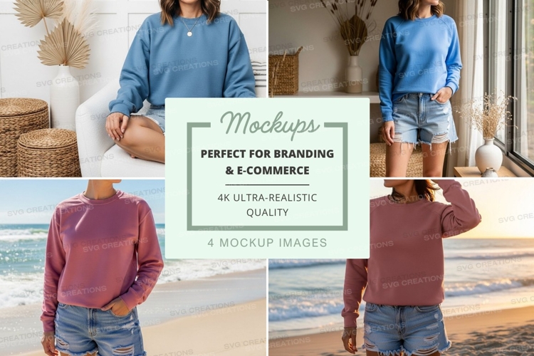 Sweatsuit Mockup Image 9