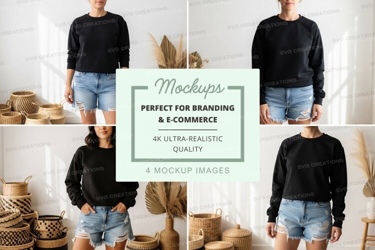 Casual summer outfit mockup example image 1
