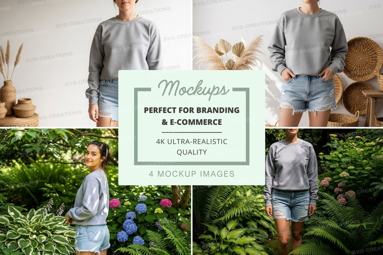 Sweatsuit Mockup Image 22