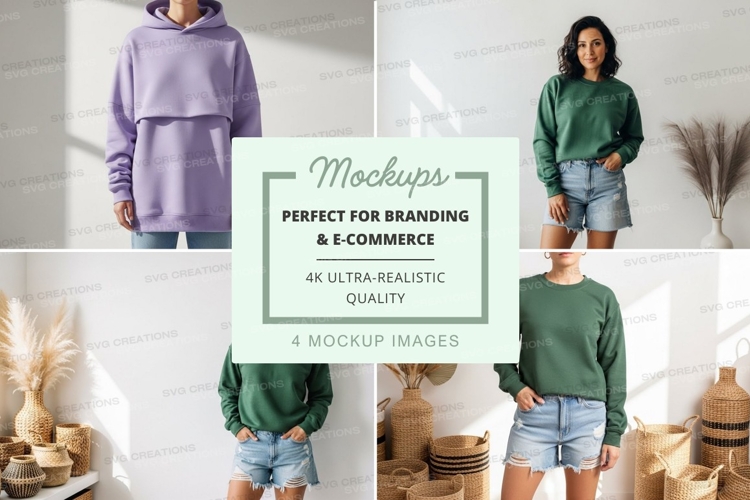 Sweatsuit Mockup Image 11