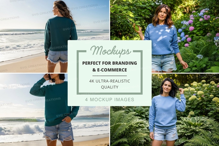 Sweatsuit Mockup Image 19