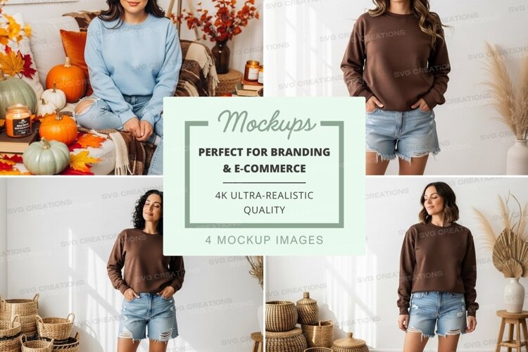 Fall fashion mockup example image 1
