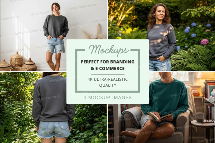 Casual loungewear mockup