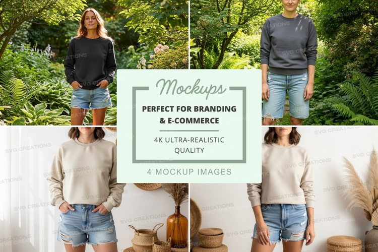 Casual outdoor fashion mockup