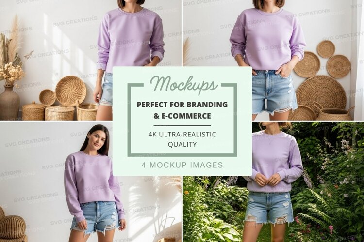 Casual summer outfit mockup example image 1