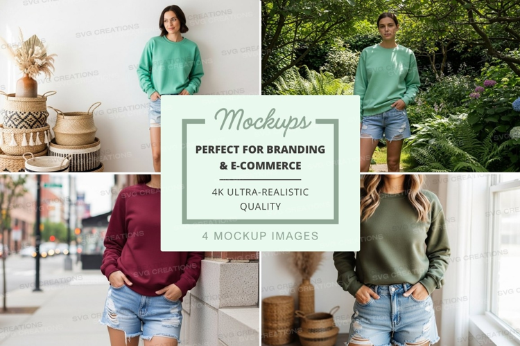 Casual outdoor fashion mockup