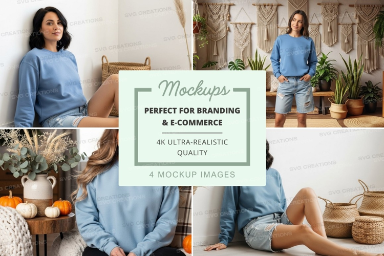 Casual comfort mockup