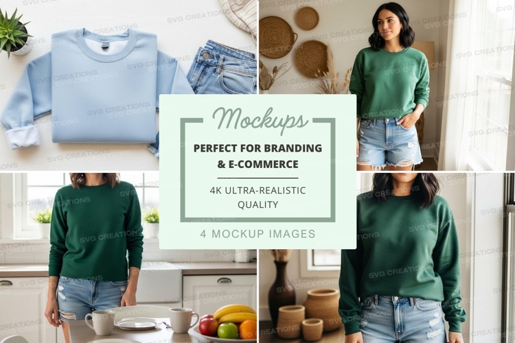 Sweatsuit Mockup Image 11