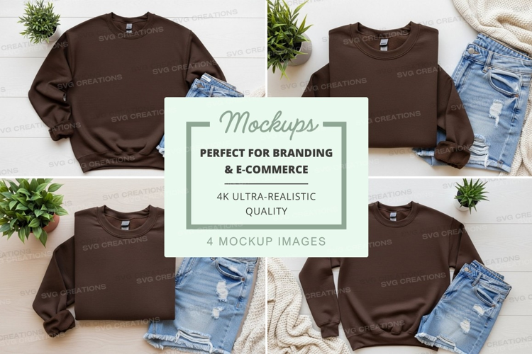 Casual outfit mockup