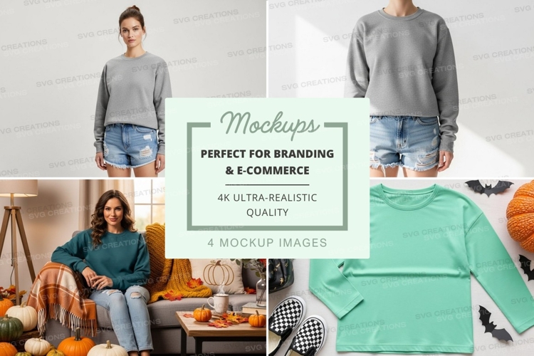 Sweatsuit Mockup Image 22