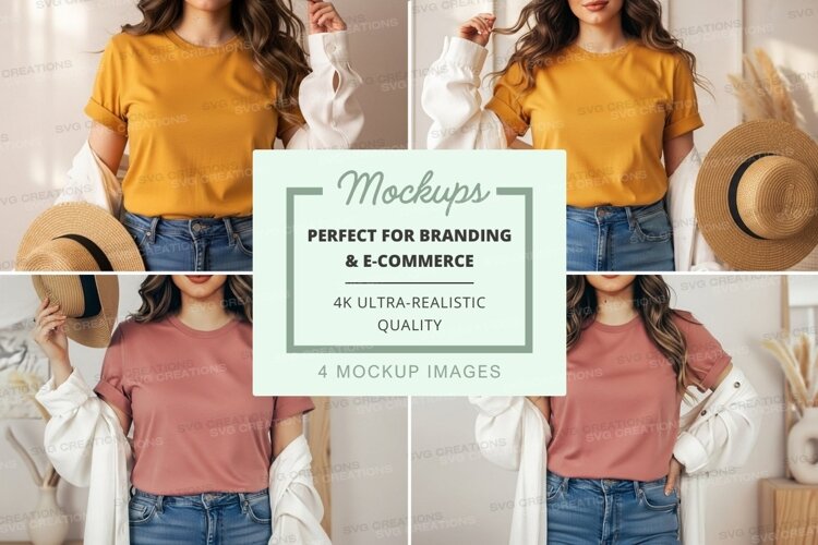 Casual summer outfit mockup example image 1