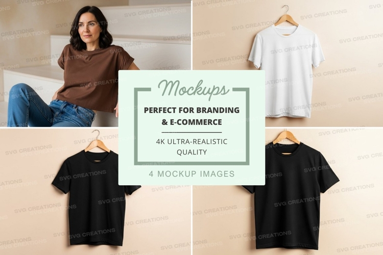 T-shirt mockup collection