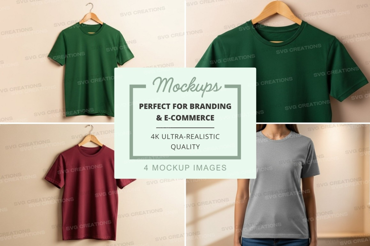 T-shirt mockup collection