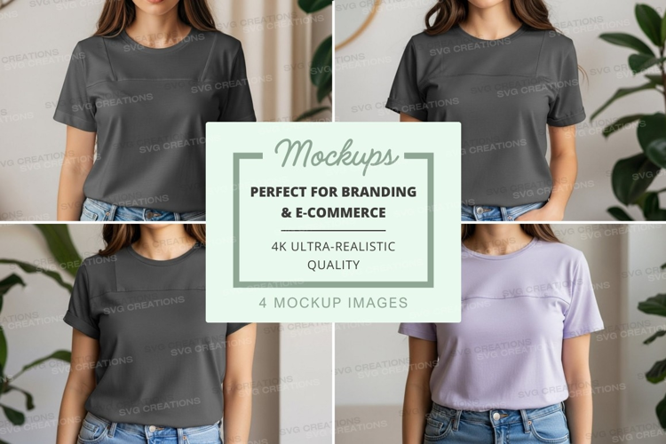 T-shirt mockup collection