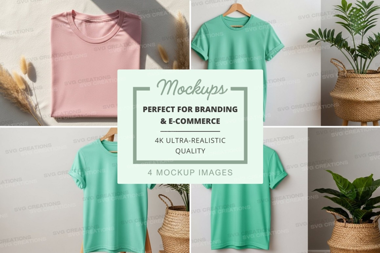 T-shirt mockup collection