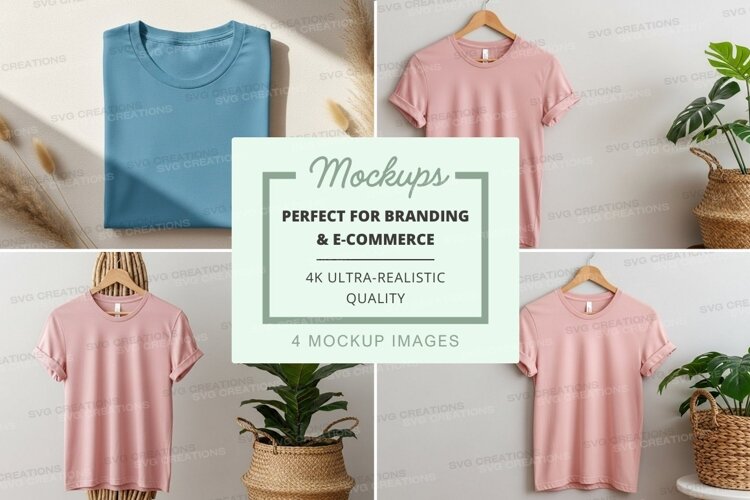 T-shirt display mockup example image 1
