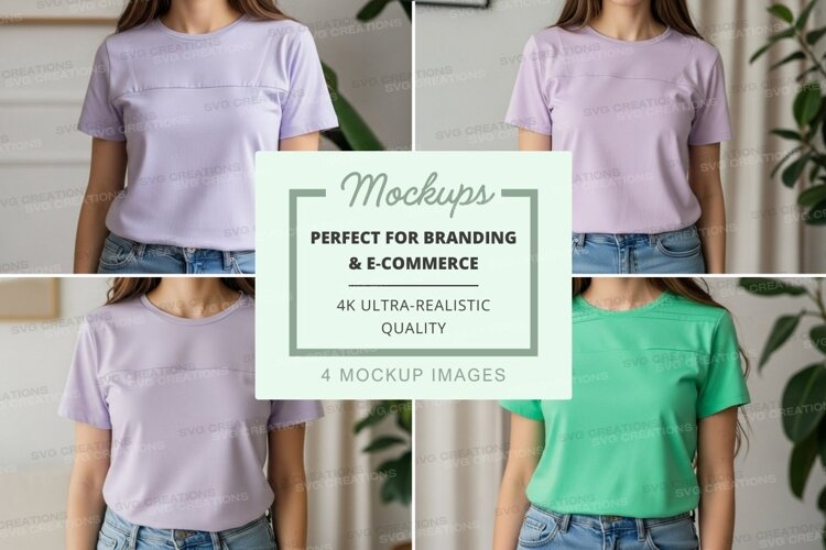 T-shirt mockup example image 1