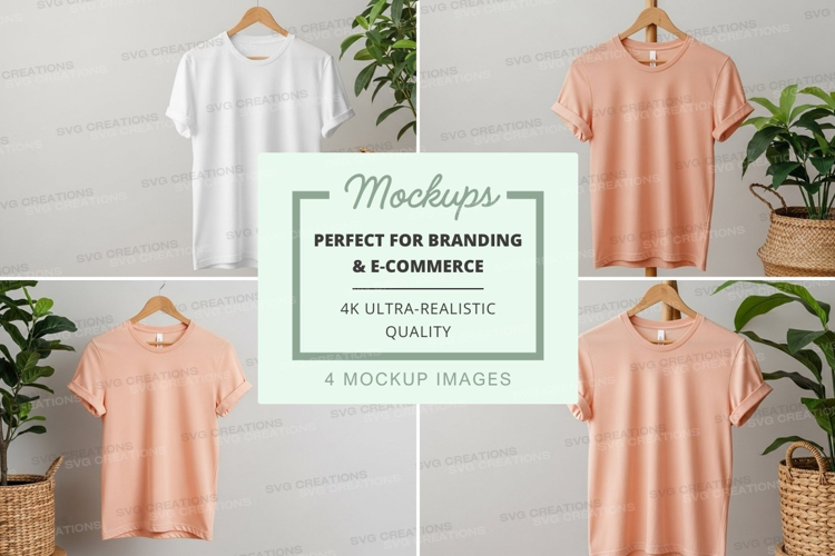 Minimalist t-shirt display