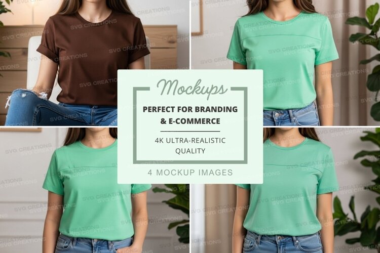 T-shirt mockup example image 1