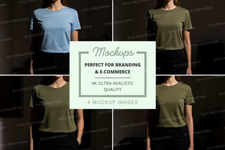T-shirt mockup collection
