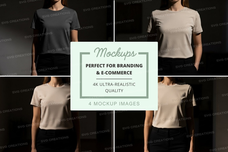 T-shirt mockup collection