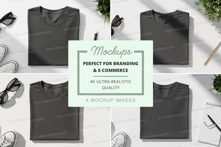 Modern minimalist fashion mockup