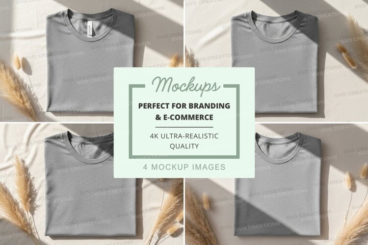 Minimalist t-shirt mockup example image 1