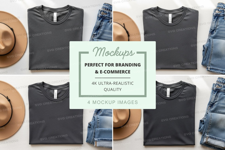 Casual fashion mockup