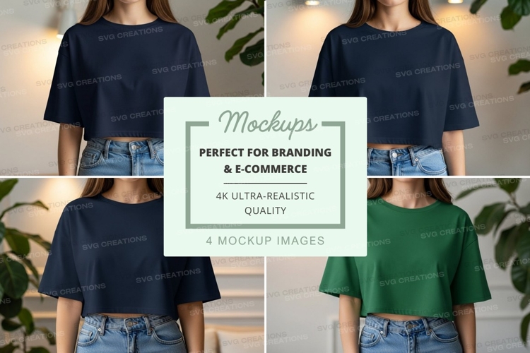 Crop Top Mockups Image 10