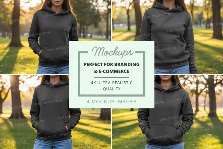 Park hoodie mockup